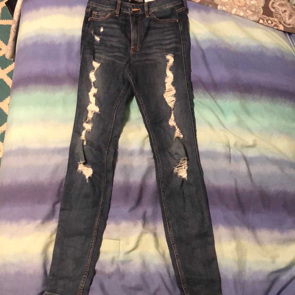 Hollister high rise super skinny jeans